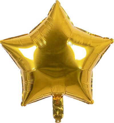 Boland - Folieballon Ster goud - Goud - Folieballon