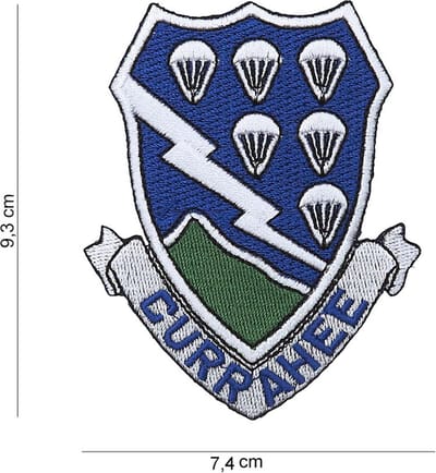 Embleem stof Currahee 506th PIR