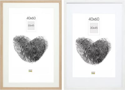 Deknudt Frames fotowand S66KMP 10 - 2 fotokaders - foto 30x45/40x60 cm