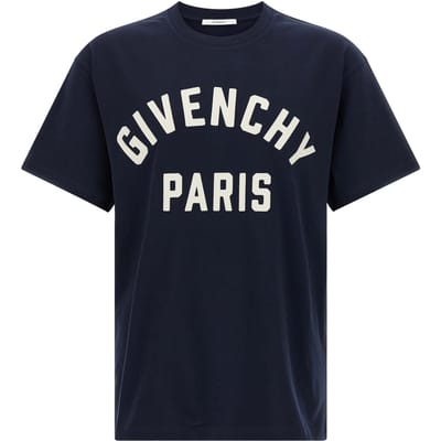 Givenchy Blauwe Katoenen T-Shirt