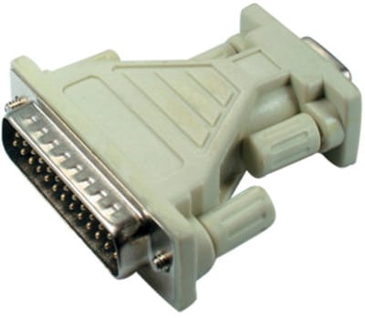 Seriële RS232 adapter 9-pins SUB-D (m) - 25-pins SUB-D (m)
