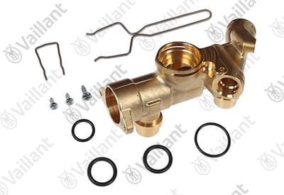VAILLANT Prioriteitsomschakelventiel, behuizing VC 15+20+25+30 CS/1-7 (R1) o.a. Vaillant-Nr. , 0010028550