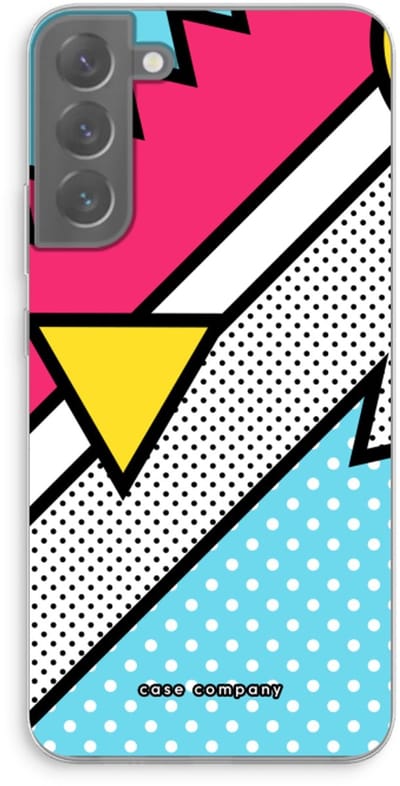Case Company® - Hoesje geschikt voor Samsung Galaxy S22 Plus hoesje - Pop Art #3 - Soft Cover Telefoonhoesje - Bescherming aan alle Kanten en Schermrand