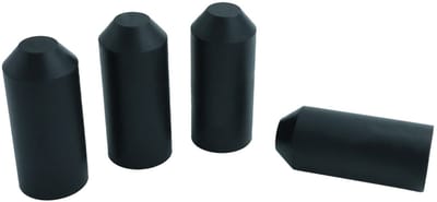 PRO-TIE® - Krimpkous Eindkap Einddop met Lijm 35-18 mm Zwart UV bestendig - PRO-TIE