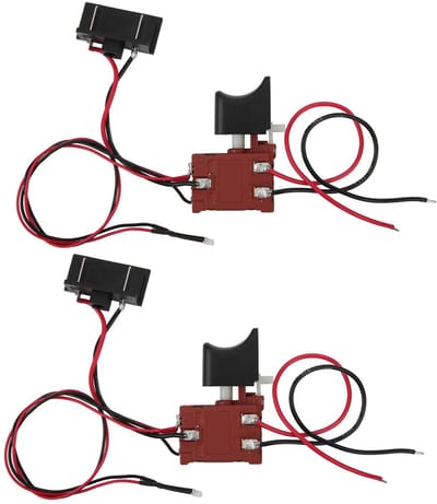 Dailygoods - Control Switch - Universeel - Duurzaam - Lichtzaagtriggerschakelaar - Voor lithium elektrische Saber Saw - Geschikt voor 12V 21V zaag