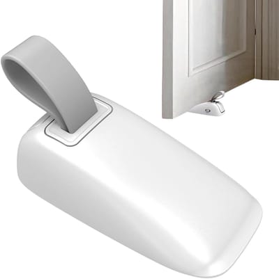 Thijox - Deurstopper Alarm - Reisbeveiliging en Diefstalbeveiliging - Veiligheidswig Deurstopalarm voor Thuis, Hotels, Slaapzalen, Boerderijen, Ingang