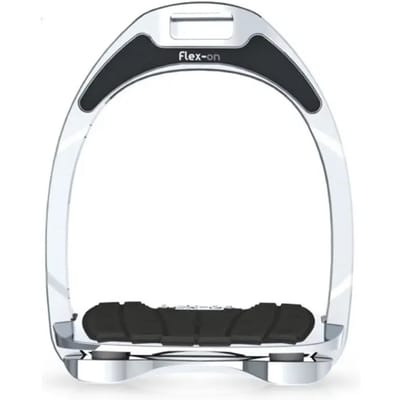 Ultra-Grip Aluminium Dressuurzolen Grijs/Alu/Bruin Flex-On