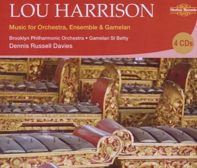 The Brooklyn Philharmonic Orchestra, Dennis Russell Davies - Harrison: Music For Orchestra, Ensemble & Gamelan (4 CD)