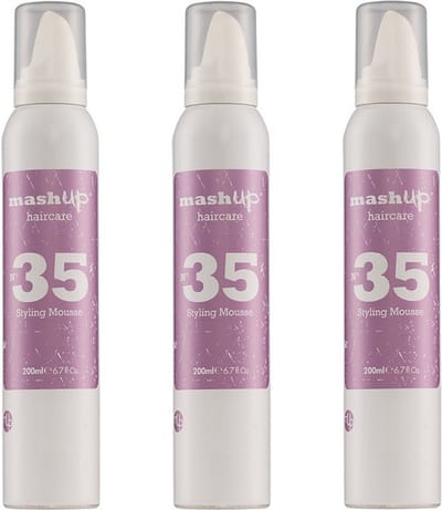 mashUp haircare N° 35 Styling Mousse 200ml - 3 stuks