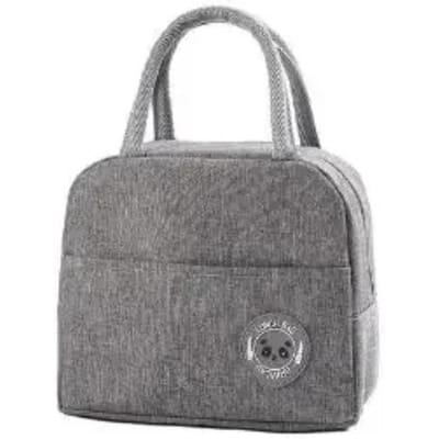 Draagbare Lunchbox Rechthoekig/vierkant Kinderen Bento Box Lekdichte Lunchcontainers met Bestek Magnetron Volwassenen Voedselcontainer gray