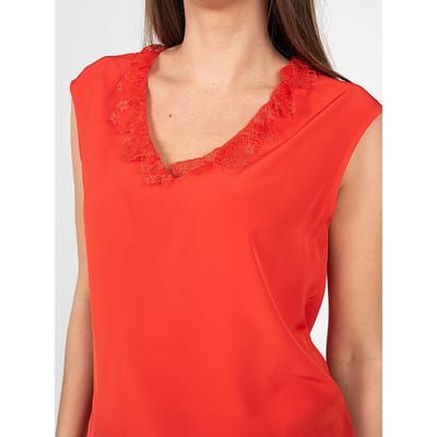 Pinko Top Abbuffato 1 Vrouw rood