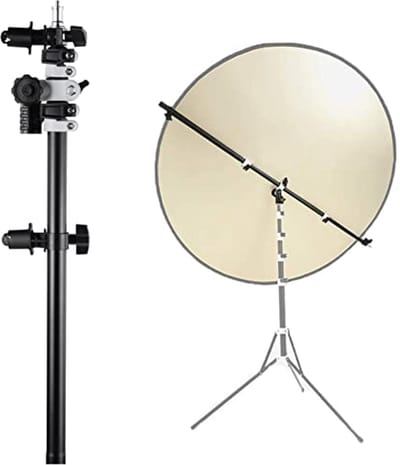 Uitschuifbare 360° Zwenkarm Reflectorhouder voor Fotografie en Verlichting