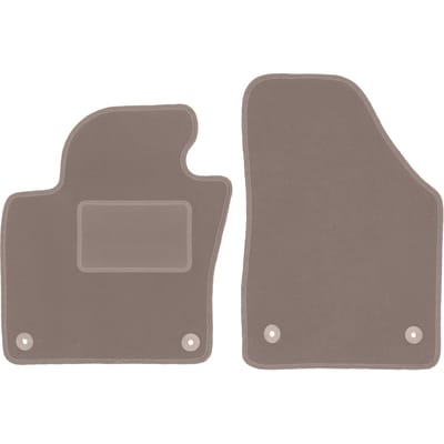 Beige voormatten voor: Volkswagen Tiguan I minivan (2007-2015)