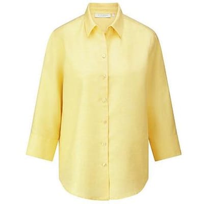 Lange blouse Van Eterna geel