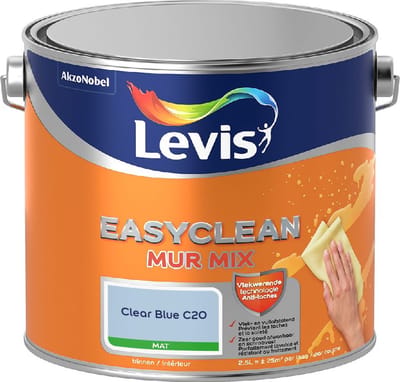 Levis - Easyclean Mur Mat Mix - Clear Blue C20 - Mengverf - 2,5 L