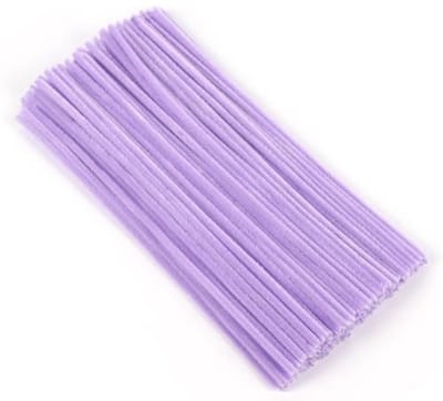 100 Stuks Chenilledraad Pijpenragers - 6 mm x 30 cm voor Creatief Knutselen
