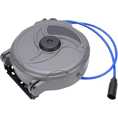 Enrouleur de tuyau d'air rétractable Enrouleur de tuyau à enroulement automatique Tube renforcé en fil PU pour gray