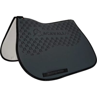 Zadeldoek voor paard met een kussen eronder van bamboevezel Acavallo Lycra Gel Grip