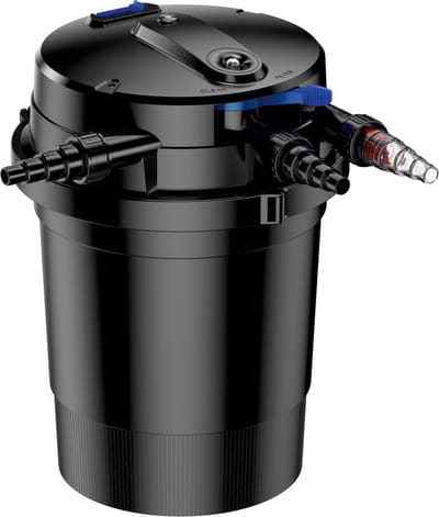 BluPressure Smart Control 10.000 - Drukfilter voor vijver - Inclusief 18W UV-c - Backwashfunctie - UV timer