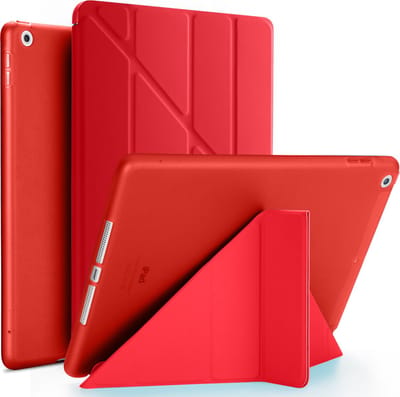 Tablet Hoes geschikt voor iPad Hoes 2018 - 6e Generatie - 9.7 inch - Smart Cover - Rood