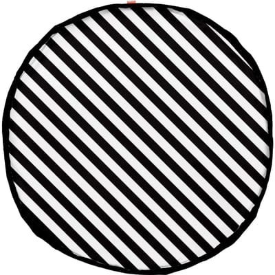 Speelkleed en opbergzak Play&Go Stripes Black