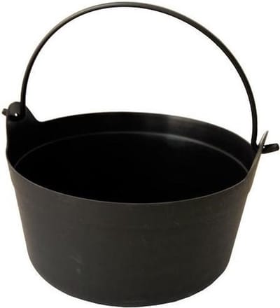 Witbaard Heksenketel 25 X 12 Cm Zwart