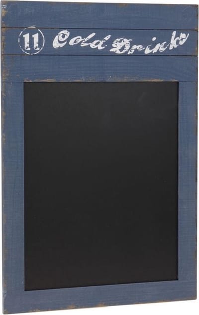 Memobord Cold drinks - Blauw