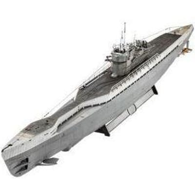 Revell Modelbouwpakket Militaire voertuigen - 05167 Duitse Submarine Type IX C/40 (U190) - Duikboot Plastic - 1:144 - Modelbouw