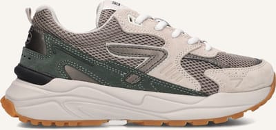 HUB Grid-w Sneakers - Dames - Beige - Maat 36
