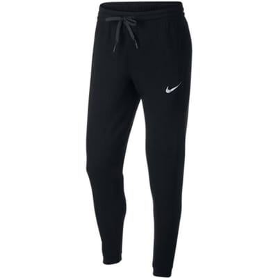 Nike Logo Print Broek met Boorden Rechte Pijpen Sportbroek Heren bottoms Zwart 925617-010 XXL black