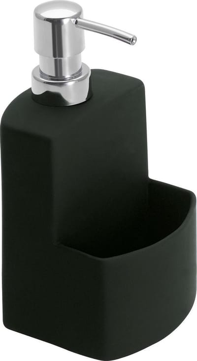 Wenko Zeepdispenser Festival 380 Ml Keramiek Zwart