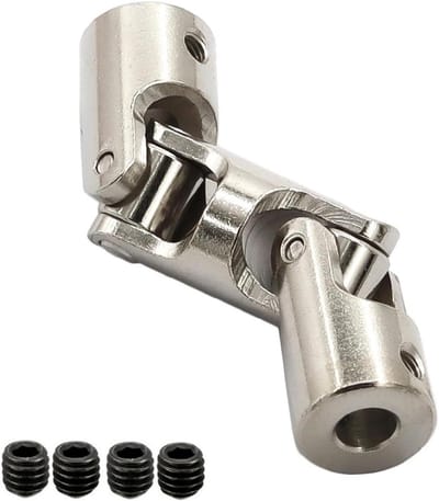 Universele schachtmotor koppeling met schroeven 5 mm - Makkelijke installatie