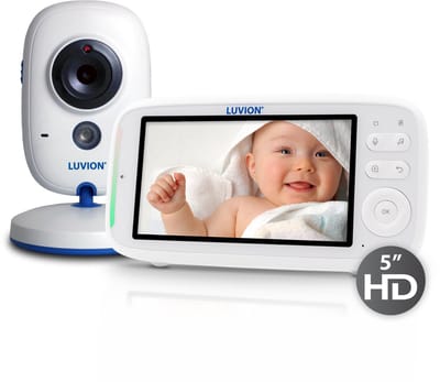 LUVION® Platinum Ultra - Babyfoon met Camera - Uitbreidbaar tot 4 Baby Camera's - Premium Baby Monitor