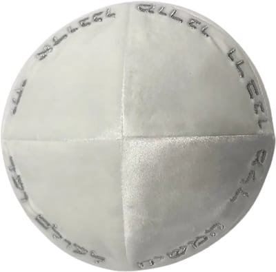 Bovista Joodse Hoed - Keppeltje - Joods - Kippah - Jodendom - Wit