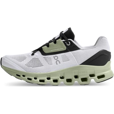 ON Cloudstratus White Moss Dames Sneakers Zwart 39.98997 37