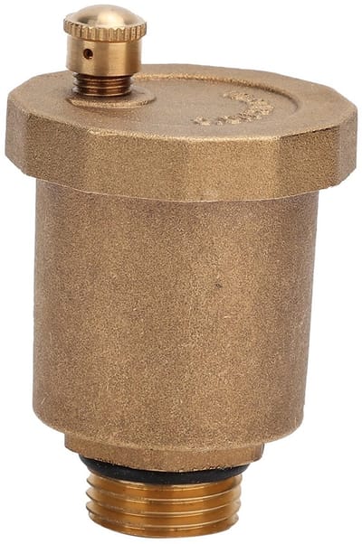 Dailygoods- Vlotterklep Automatische Functionaliteit - Messing Ontluchtingsklep - Weerstand Tegen Hoge Temperaturen - Eenvoudige Installatie - Geschikt Voor Verwarmingssystemen - Duurzaam Materiaal