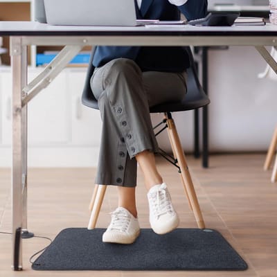 Elektrisch Verwarmingstapijt met Antislip - Vloermat 50x80 cm voor Thuis of Kantoor