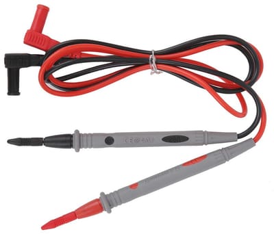 Multimeter Meetsnoeren - Testkabels - Elektrisch Testen - Hoge Temperatuur Bestendig - 2 Stuks 1000V - Zwart en Rood