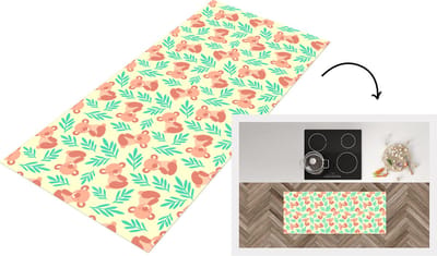 Keukenloper - Loper keuken - Jungle - Patronen - Koala - Dier - 120x50 cm - Keukenloper vinyl