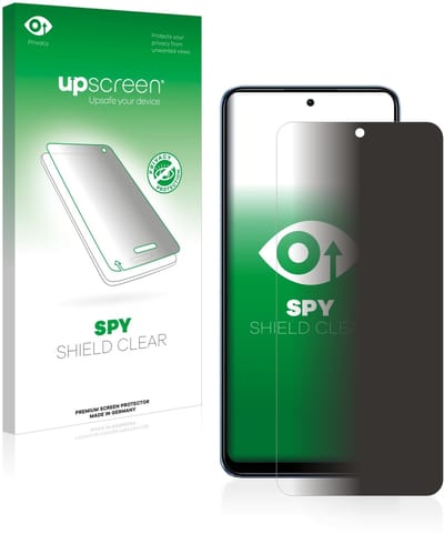 upscreen - privacy screenprotector voor Xiaomi Redmi Note 12 - Folie Beschermfolie Blauwlichtfilter