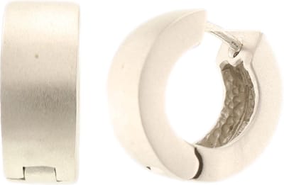 Behave - Dames oorringen zilverkleur 1,5 cm - Tijdloos & elegant