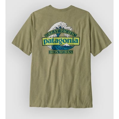 Patagonia Great Waves Responsibili- T-Shirt groen