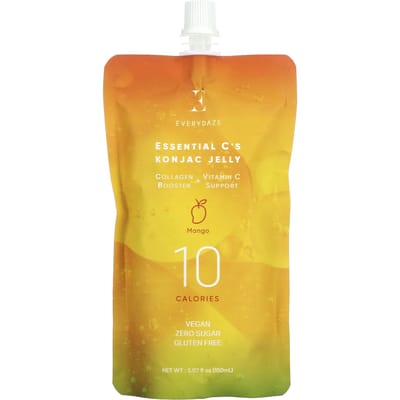 Essential C Konjac Jelly, Mangosmaak, 150 ml(5,07 fl oz) yellow