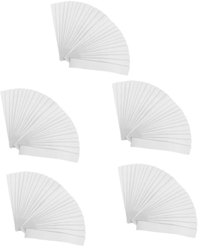 Geld Bandjes - Papiergeld Wraps - Geld Sorteren - Ruime Hoeveelheid - 19 cm Breed - Wit