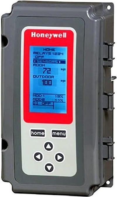 Honeywell T775B2032 Series 2000 Elektronische Temperatuurregelaar - Complete Set Inclusief 1 Temperatuursensor - 2 SPDT Relais
