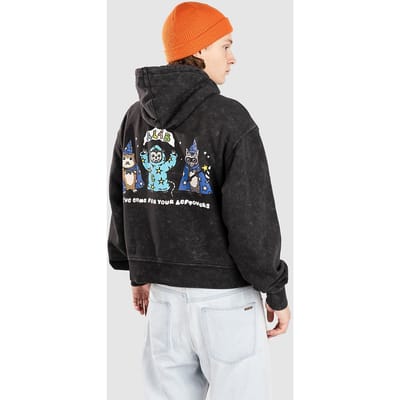 A.LAB Wizard Gang Boxy Hoodie zwart
