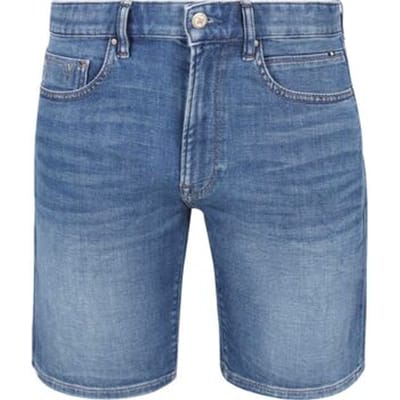 Korte Broek Vanguard V40 Rider Denim Short Blauw