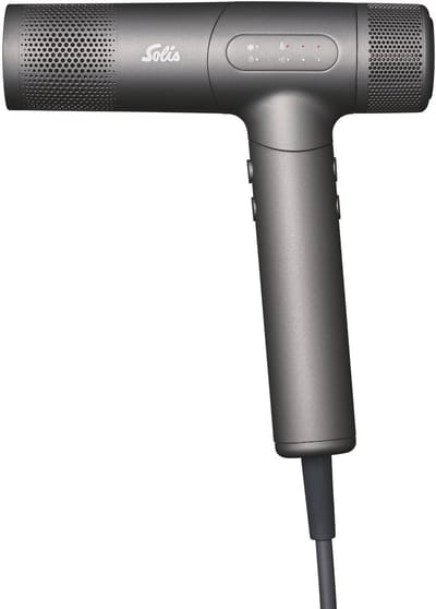 Solis AirVolution 280SE Föhn - Professionele Haardroger - 1600W - Ionentechnologie - 3 Temperatuurstanden en 3 Luchtsnelheden - Intelligente Temperatuurcontrole