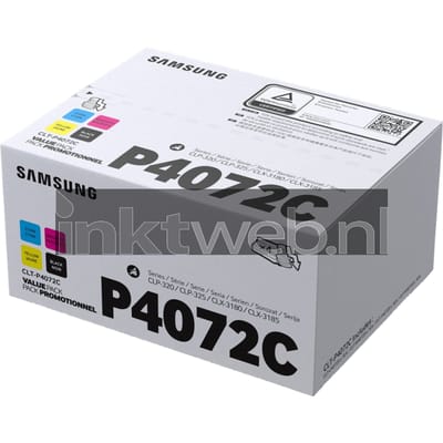 Samsung CLT-P4072C rainbow pack zwart en kleur (Origineel)