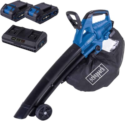 Bladblazer Stofzuiger - Tuin Mulcher - Tuinonderhoud - Borstelloze Motor - 720 M3 Per Uur - Zwart